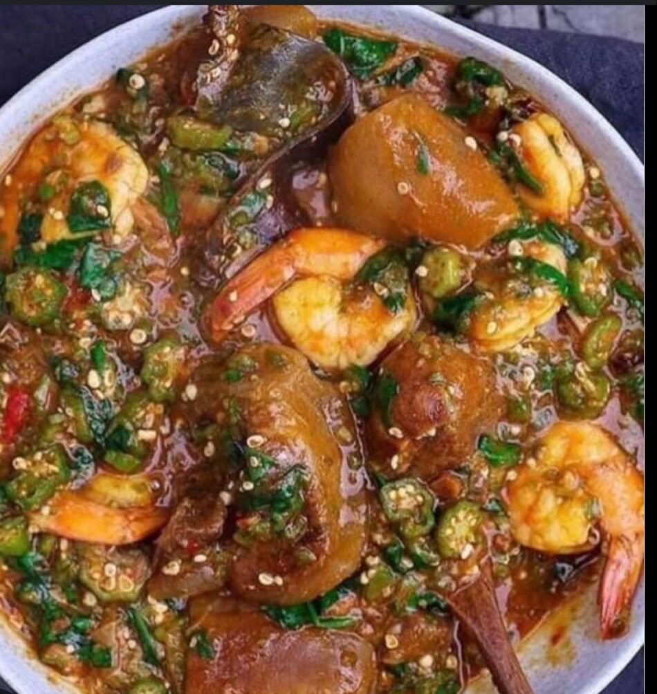 Ogbono – Okro Soup